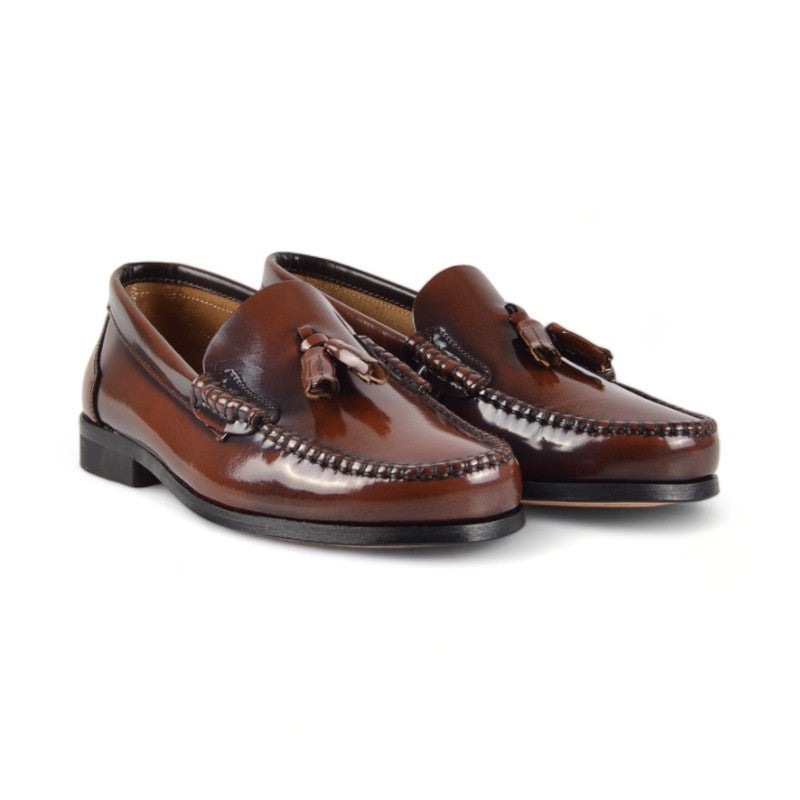 MOCASIN CASTELLANO BORLA CUERO 1912