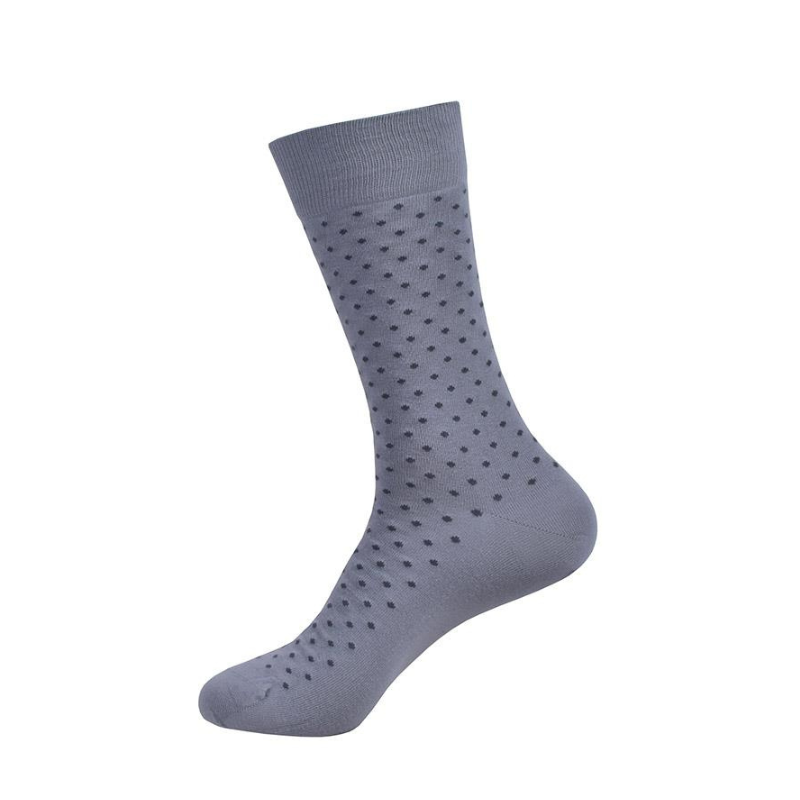 CALCETIN TOPOS ALGODON GRIS