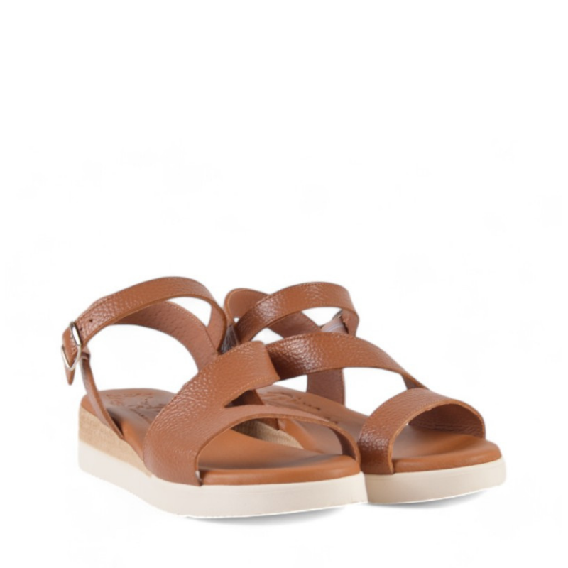 SANDALIA TIRA HEBILLA CUERO 241325