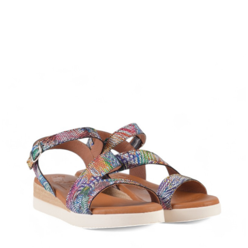 SANDALIA TIRA HEBILLA NEGRO MULTI 241325