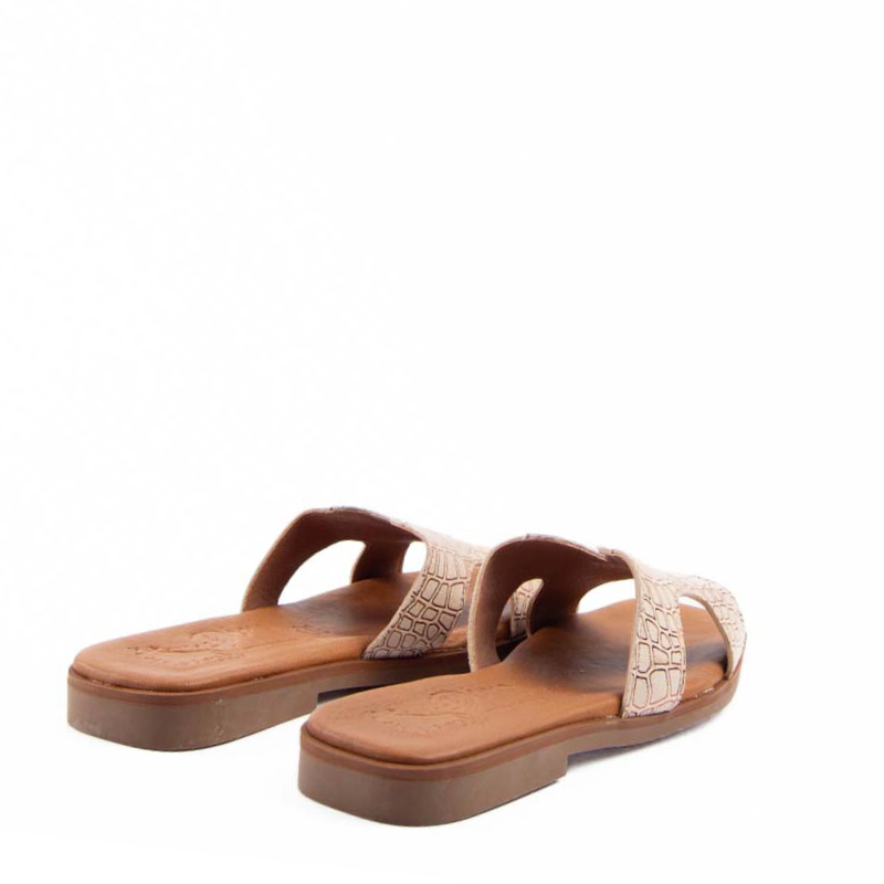 SANDALIA PALA V GRABADA SALMON 241331