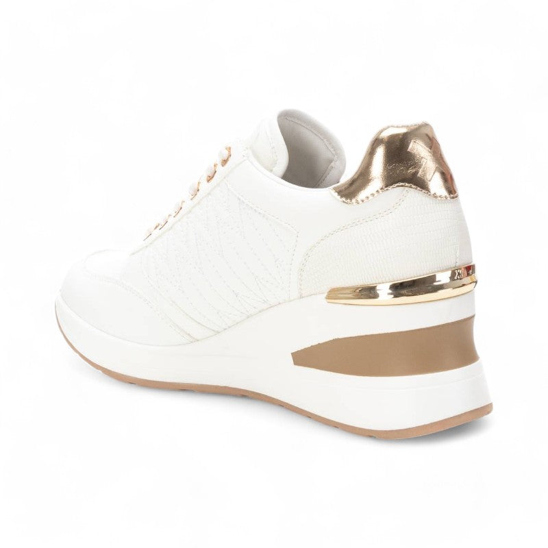 SNEAKER CUÑA ACOLCHADO BLANCO 143071