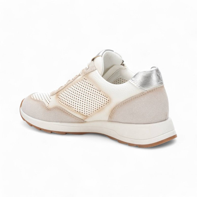 SNEAKER PICADOS ZIP BLANCO 143734