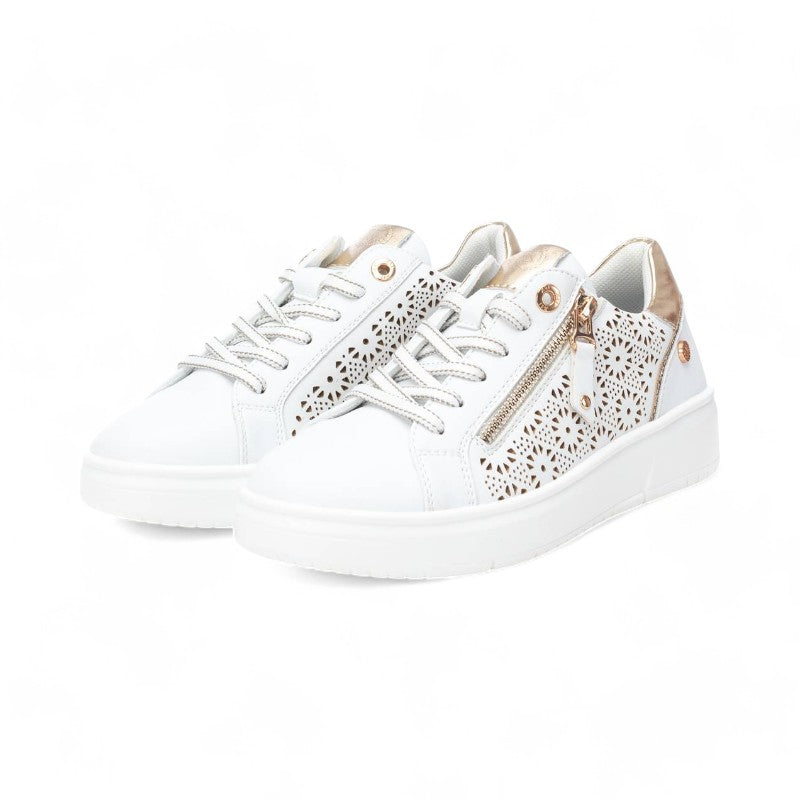 CASCO PICADOS ZIP BLANCO 143628