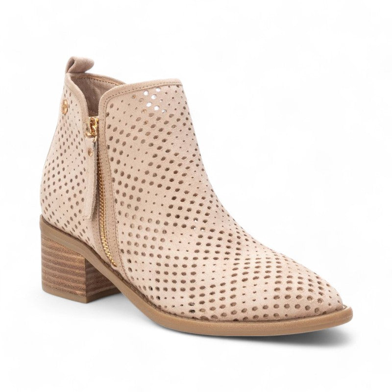 BOTIN CAMPERO CALADO BEIGE 143961