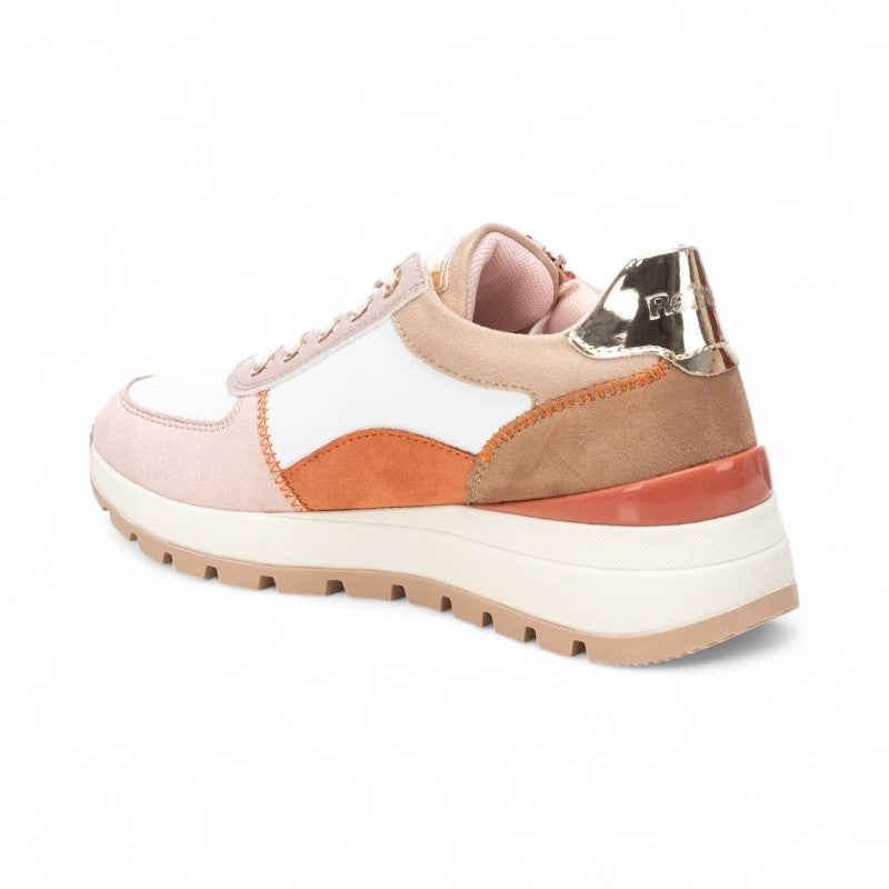SNEAKER CUÑA ZIP MULTI NUDE 172446