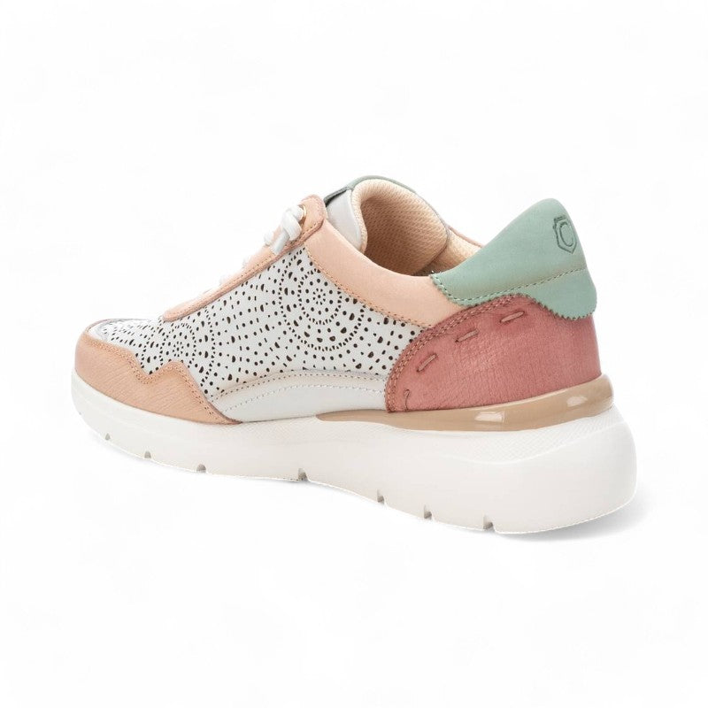 SNEAKER PICADOS ZIP NUDE 162274