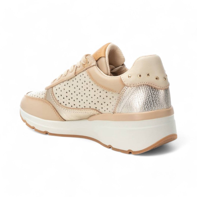 SNEAKER PICADOS COMBI BEIGE 162281
