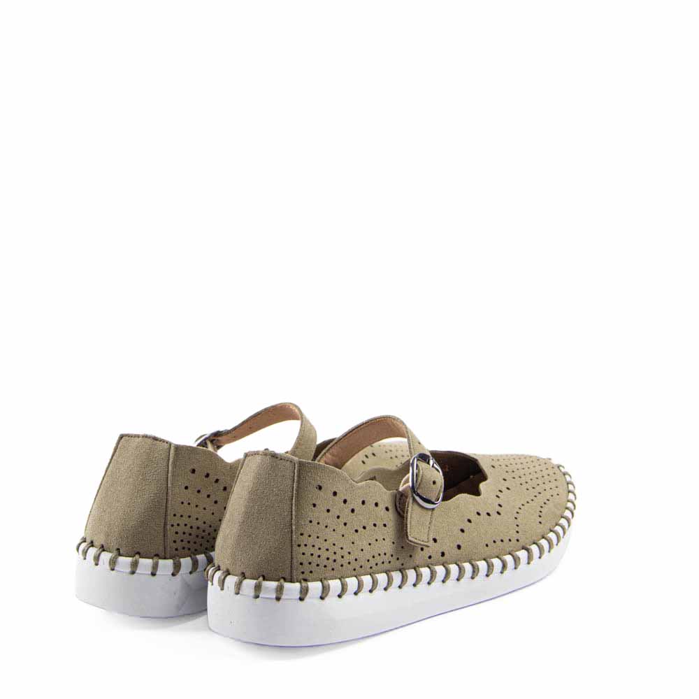 MERCEDES COSIDA LASER KAKI HI-9933