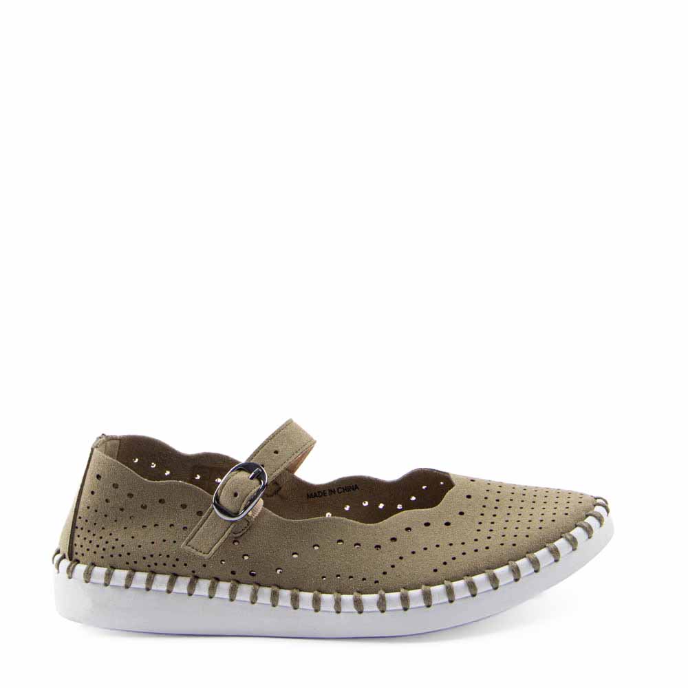 MERCEDES COSIDA LASER KAKI HI-9933