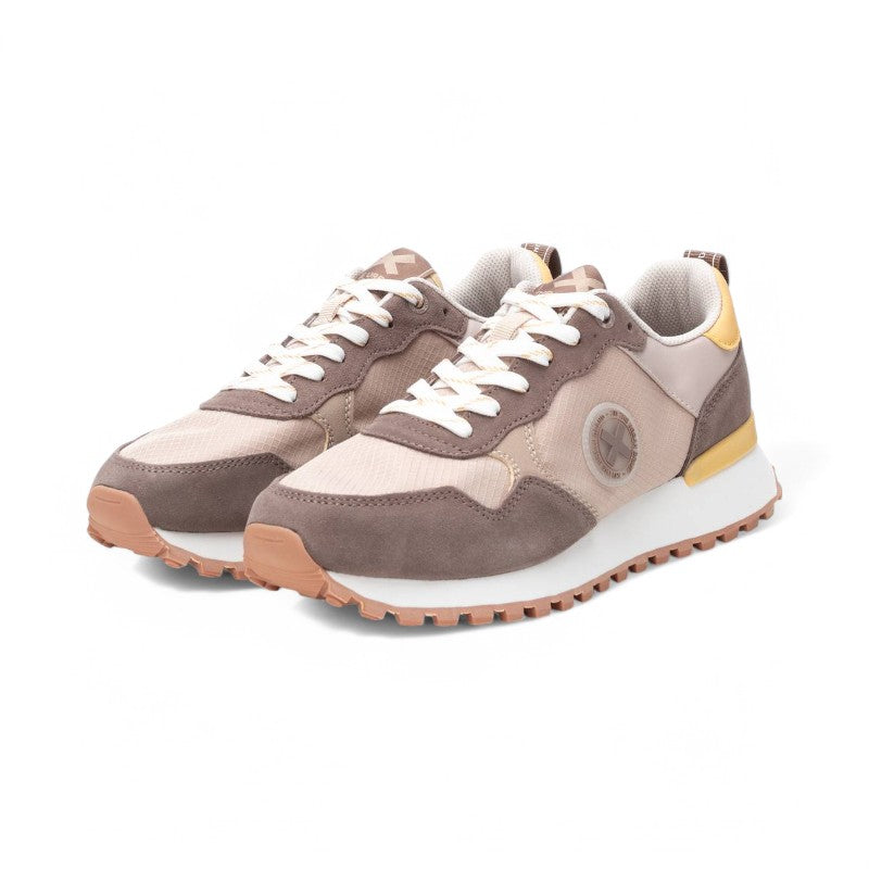 SNEAKER COMBI SERRAJE TAUPE 143594