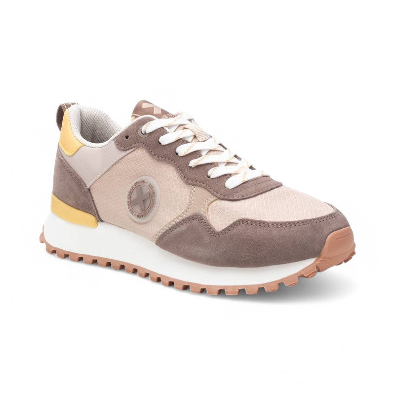 SNEAKER COMBI SERRAJE TAUPE 143594