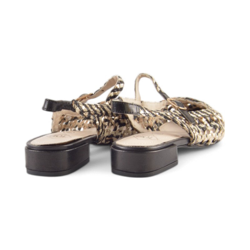 DESTALONADO HEBILLA TRENZADO NEGRO SR244