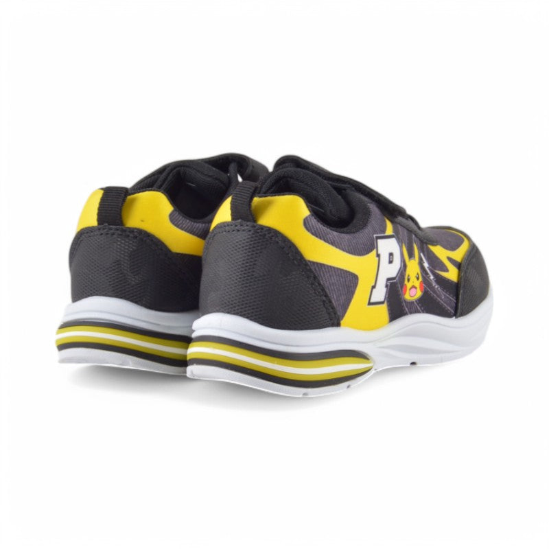 DEPORTIVO LUCES POKEMON NEGRO AMARILLO