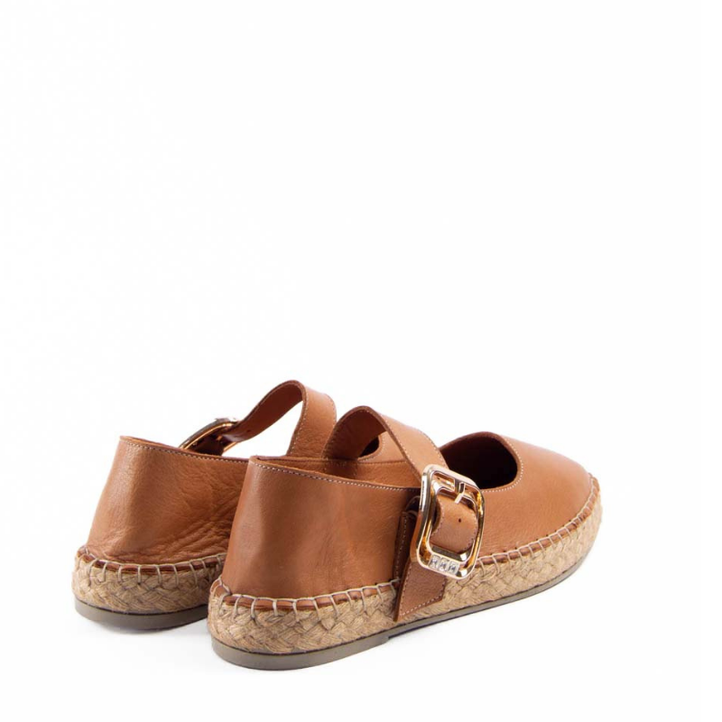 MERCEDES ALPARGATA CUERO SR25488