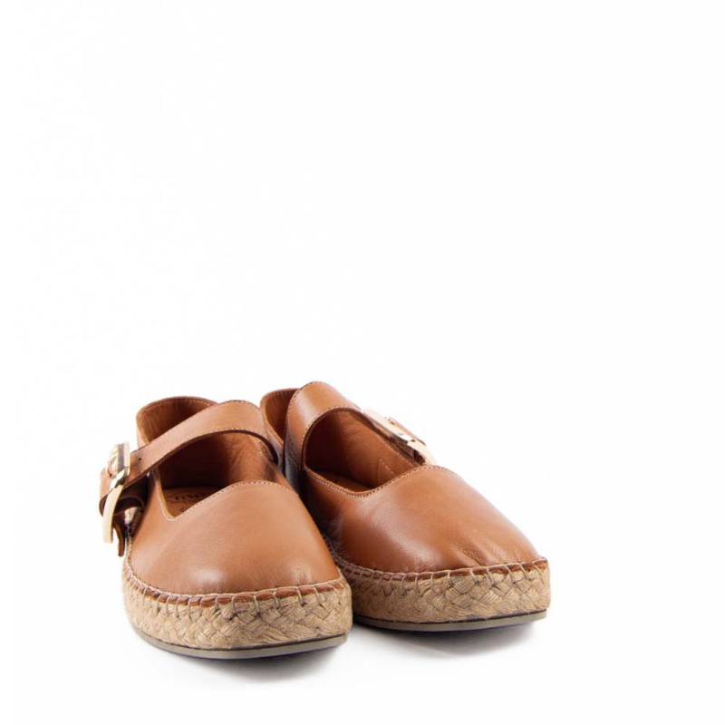 MERCEDES ALPARGATA CUERO SR25488