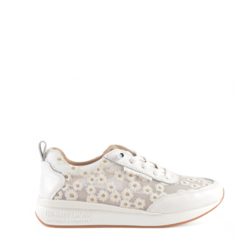SNEAKER REJILLA FLOR BLANCO VANITY010