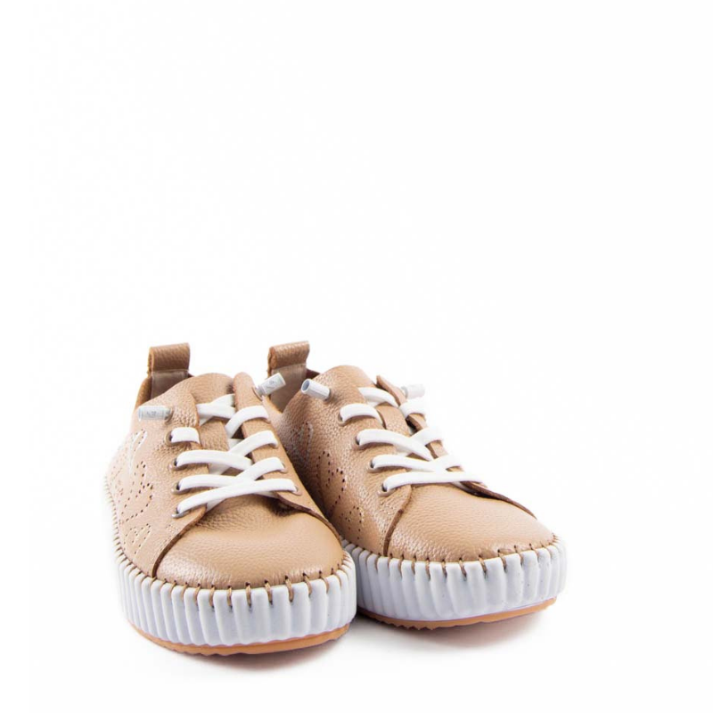 SNEAKER ESTAMPADO HEART BEIGE MALLORCA09