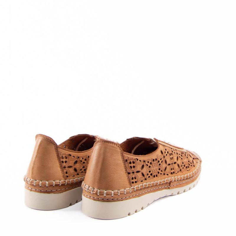 ZAPATO CORDON LASER CUERO 016-105