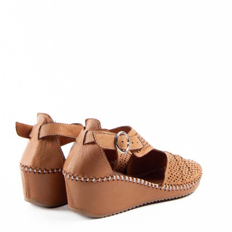 SANDALIA ABOTINADA  CUERO 793-57