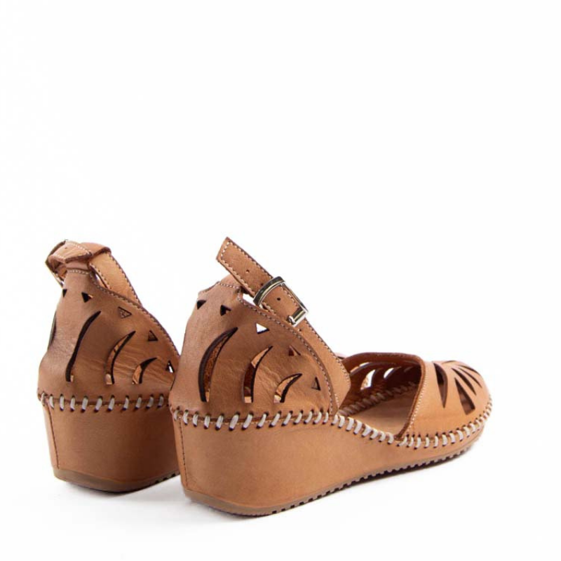 SANDALIA PULSERA HEBILLA CUERO 793-58