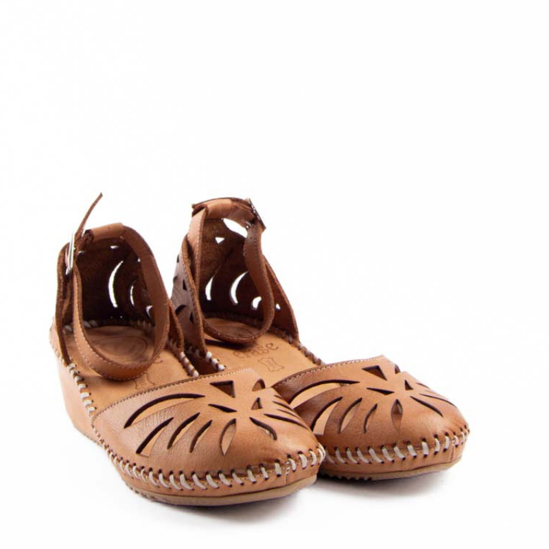 SANDALIA PULSERA HEBILLA CUERO 793-58