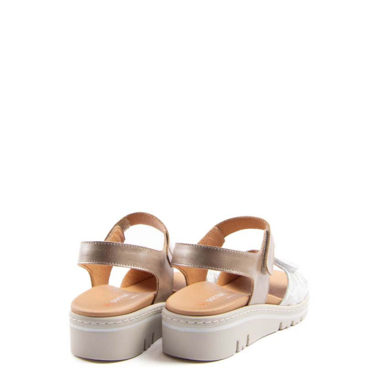 SANDALIA PALA FLORES PICO 36148