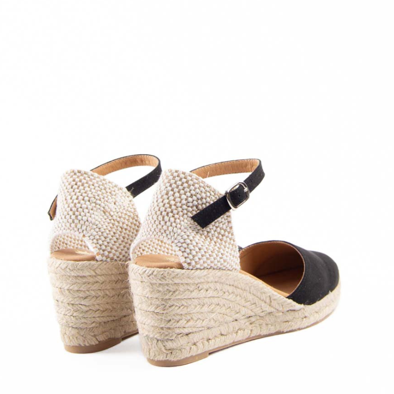 ALPARGATA PULSERA NEGRO ROM-T01