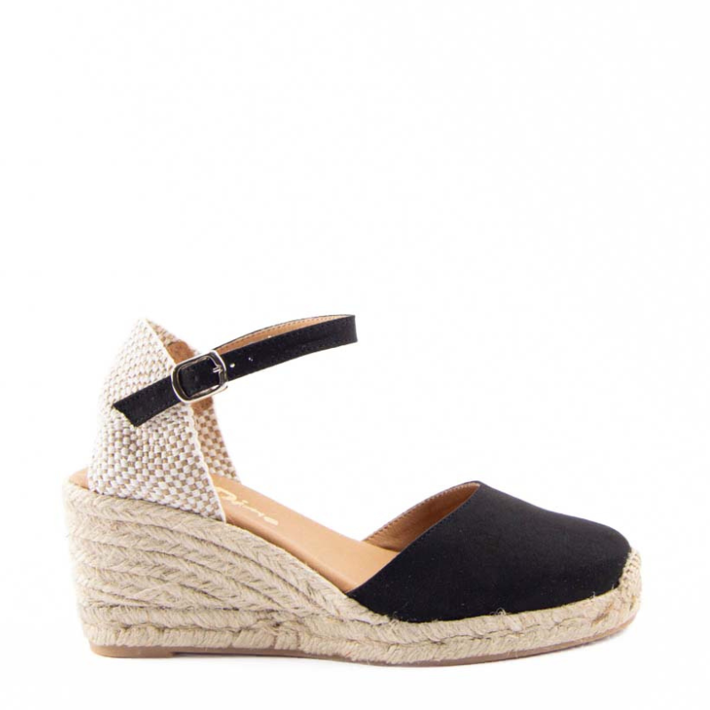 ALPARGATA PULSERA NEGRO ROM-T01