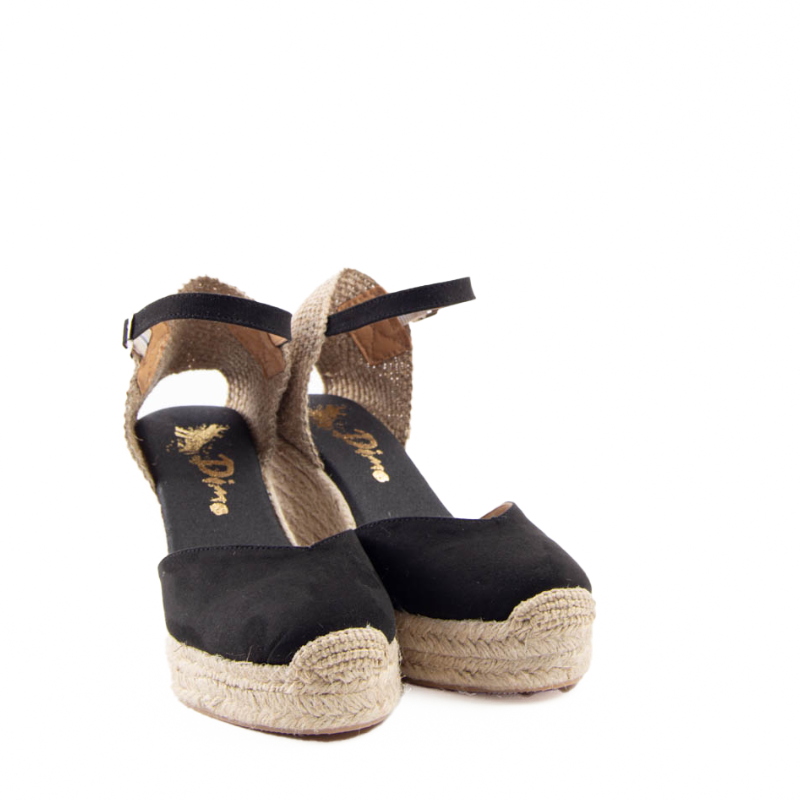 ALPARGATA TALON NEGRO ADNDB-T69