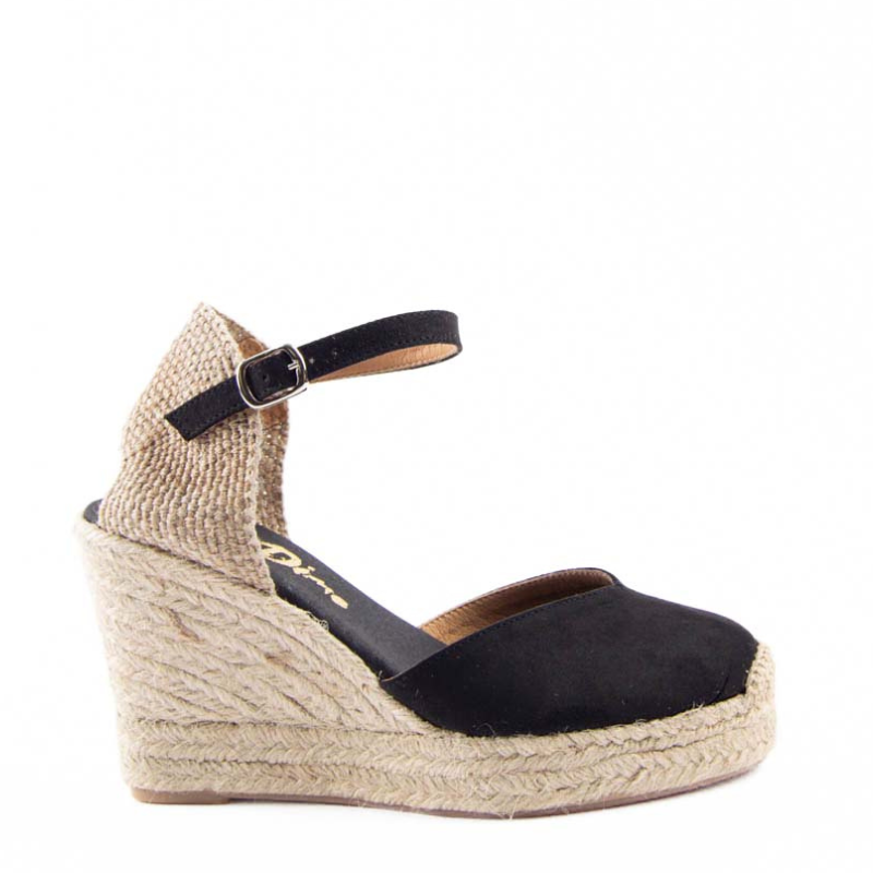 ALPARGATA TALON NEGRO ADNDB-T69