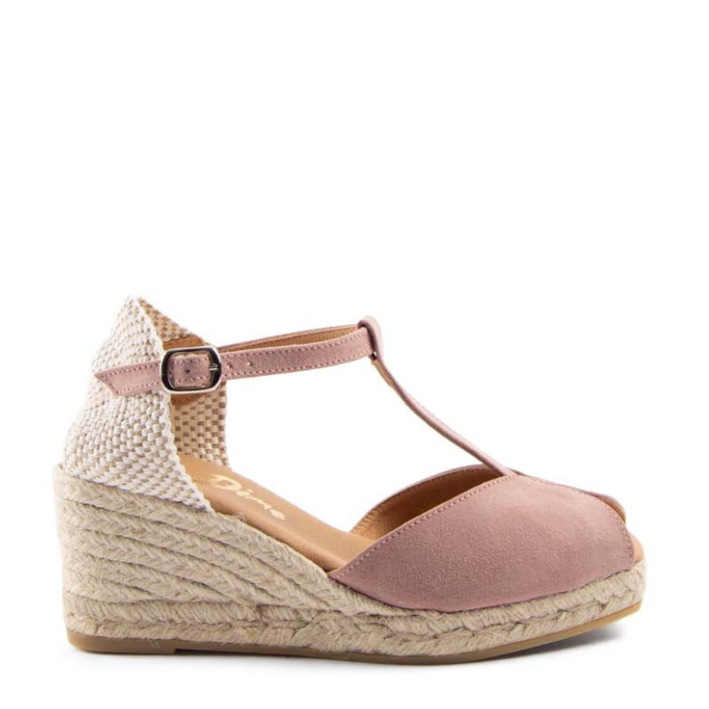 SANDALIA YUTE T STRAP ROSA 1009-5-T856