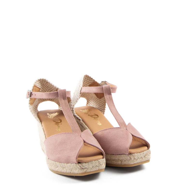 SANDALIA YUTE T STRAP ROSA 1009-5-T856