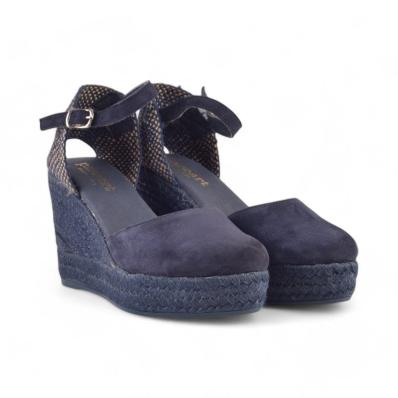 ALPARGATA CUÑA TONO JEANS 840-7TA01