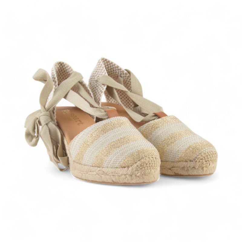 ALPARGATA RAYAS CUERDA PLATINO ADN-5BB32