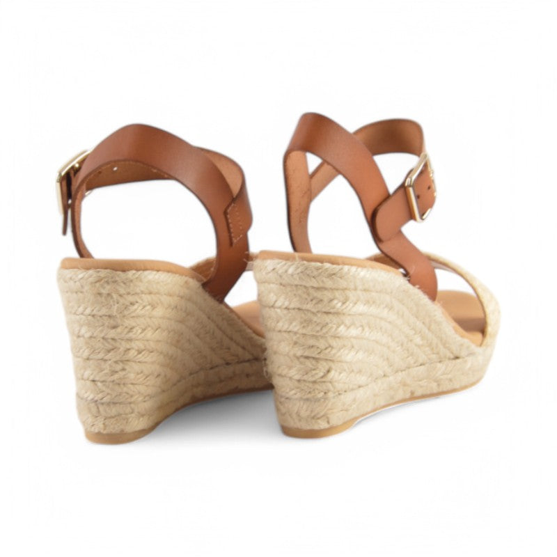 SANDALIA PALA RAFIA NATURAL HIE-RF810