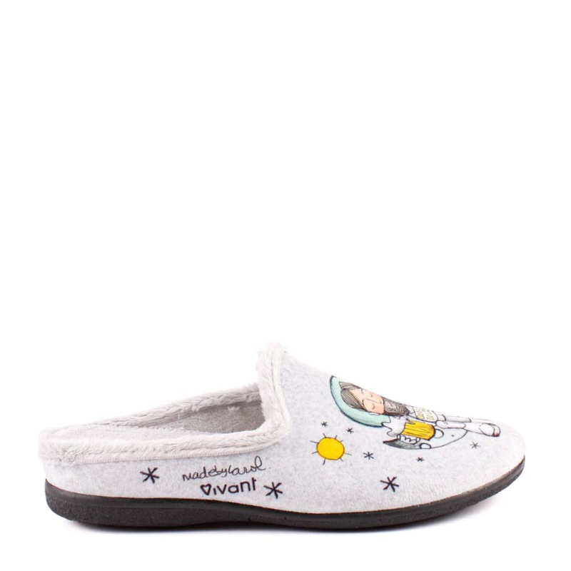 ZAPATILLA CASA UNIVERSO GRIS 232300