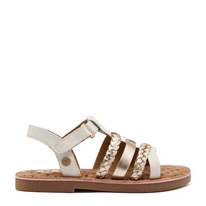 SANDALIA POYSIPPI PLATINO