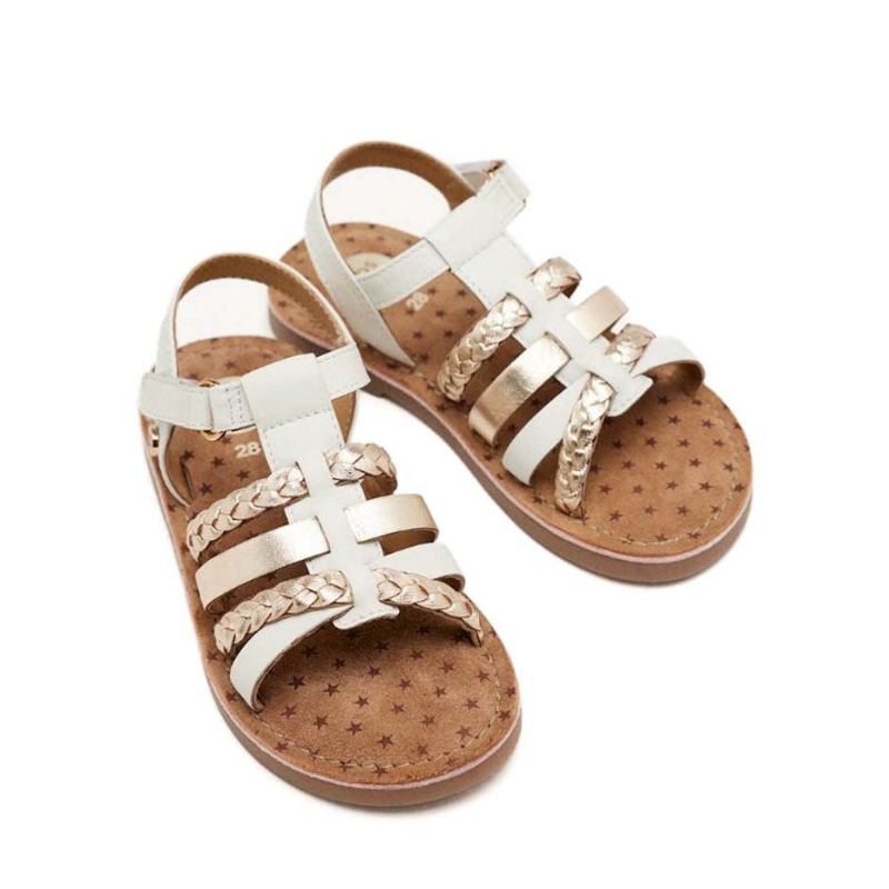 SANDALIA POYSIPPI PLATINO