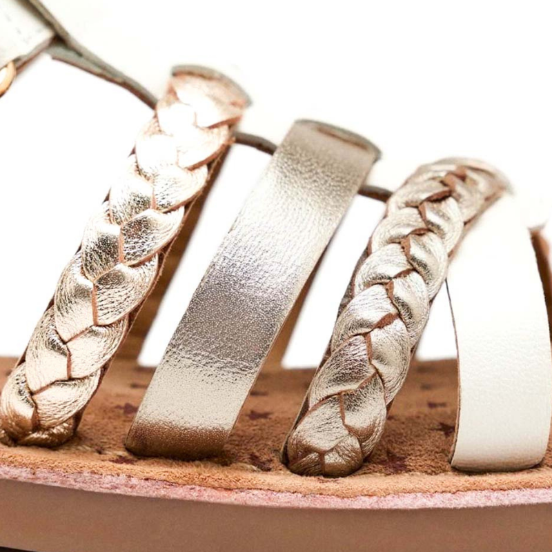 SANDALIA POYSIPPI PLATINO