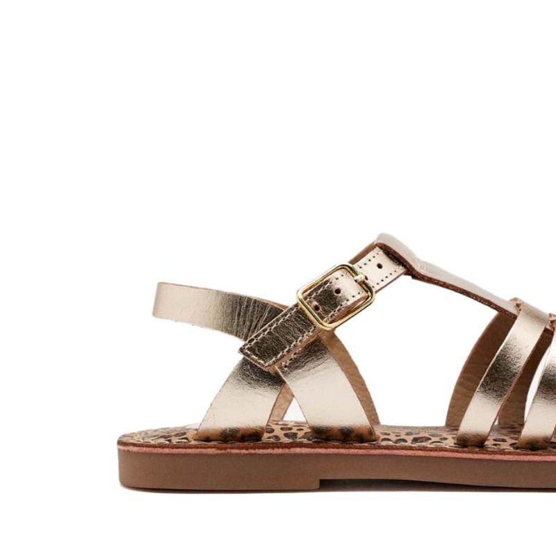 SANDALIA AUBURN PLATINO