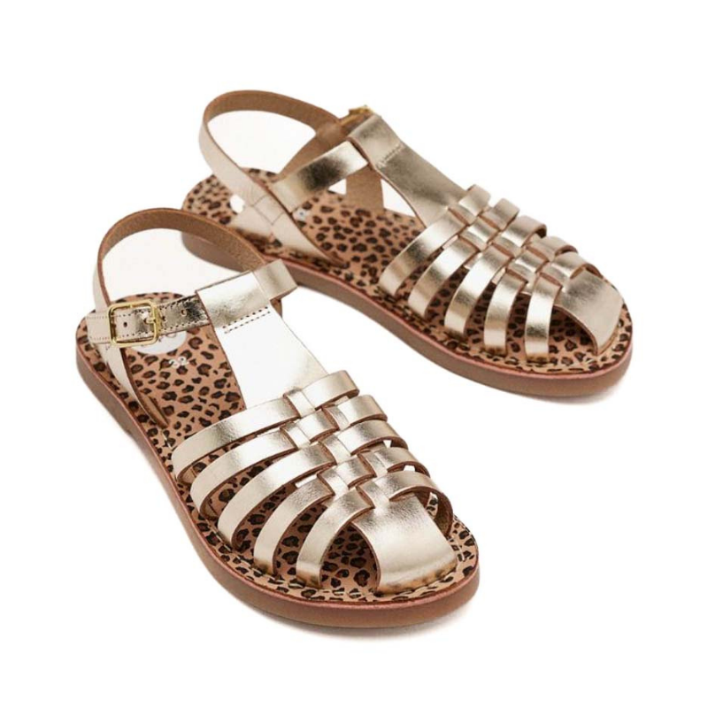 SANDALIA AUBURN PLATINO