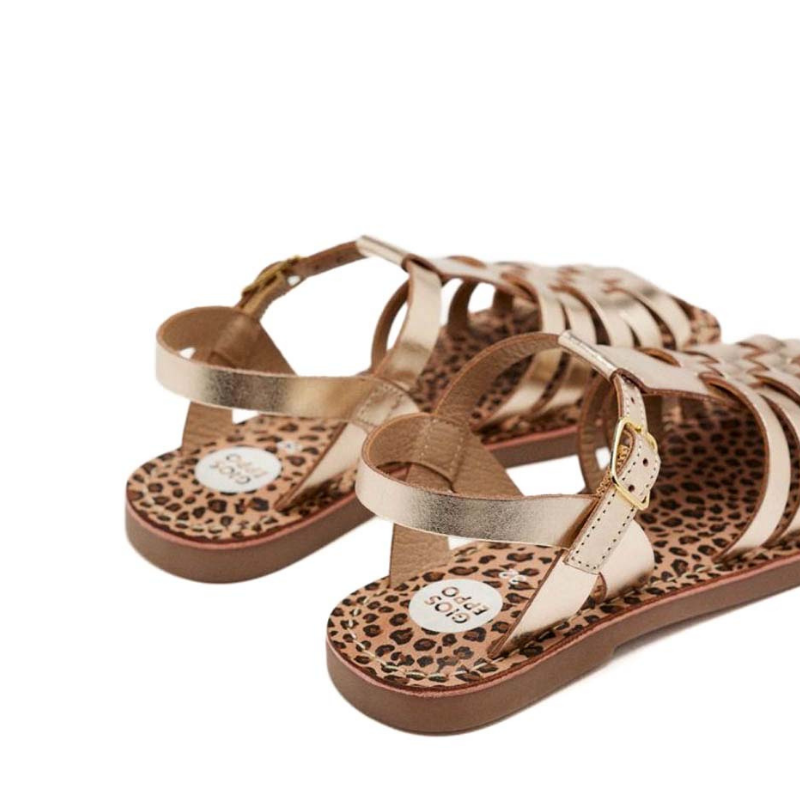 SANDALIA AUBURN PLATINO