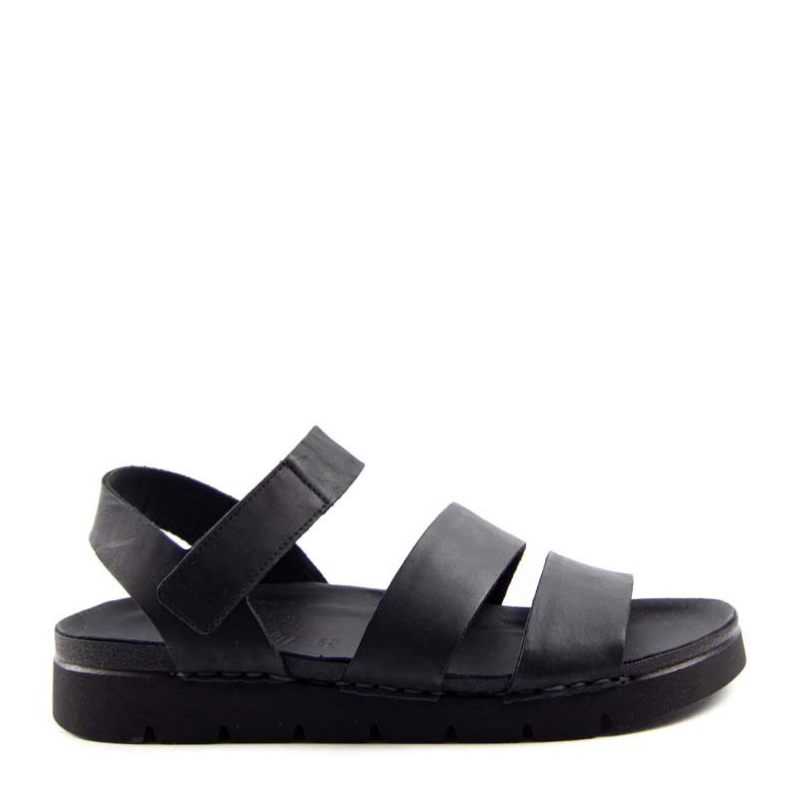SANDALIA BIO VELCRO NEGRO 51230