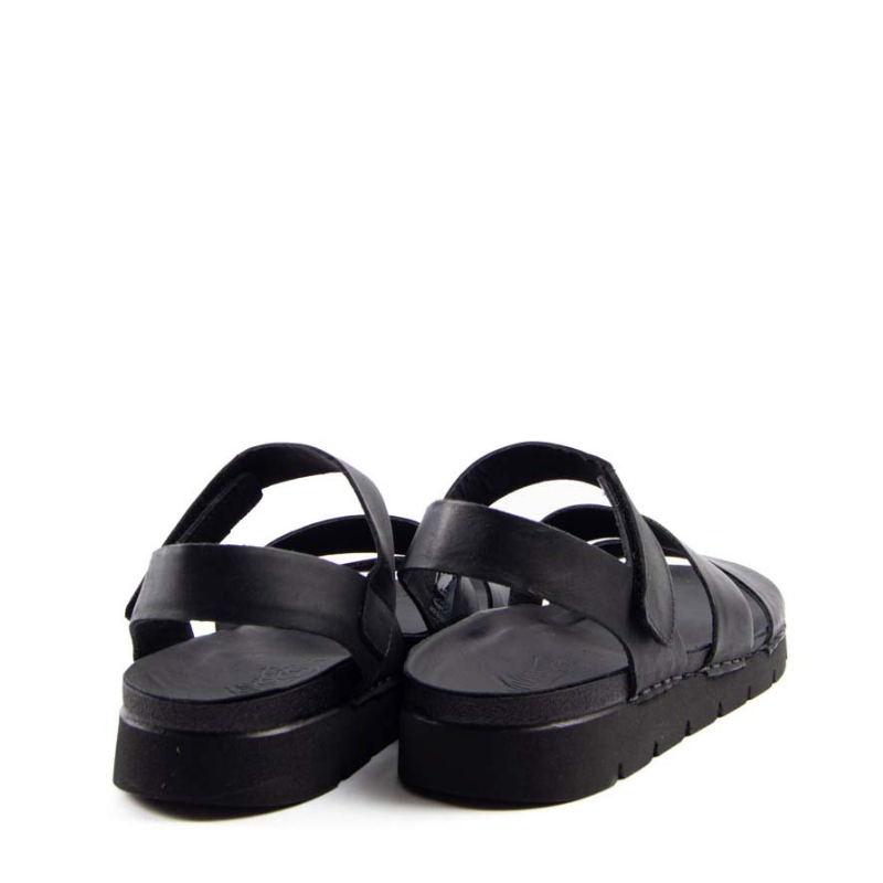 SANDALIA BIO VELCRO NEGRO 51230