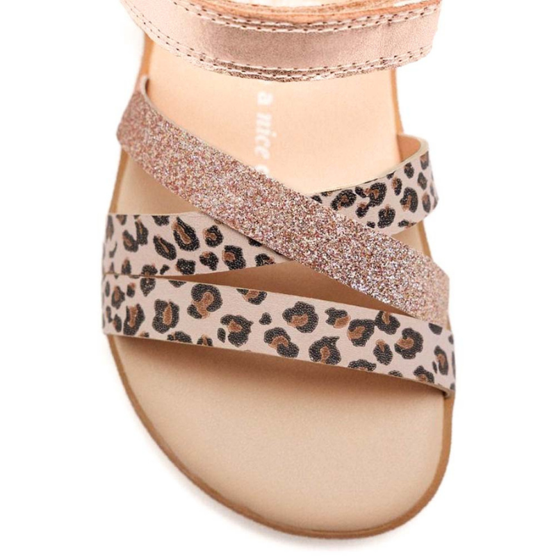 DRAMMEN SANDALIA ORO ROSADO