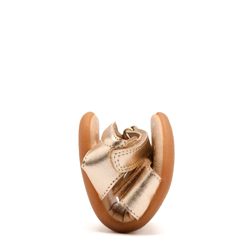 HUBBARD SANDALIA VELCRO PLATINO