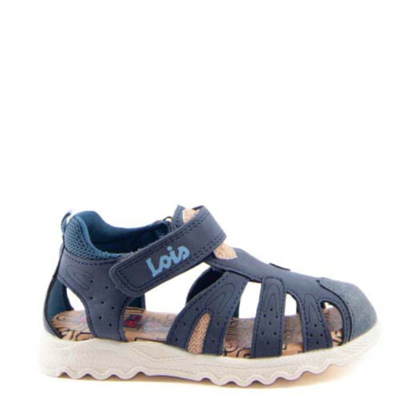 SANDALIA VELCRO TALON MARINO 63277