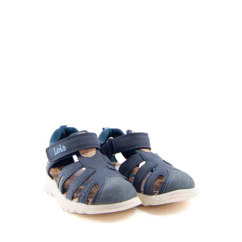 SANDALIA VELCRO TALON MARINO 63277