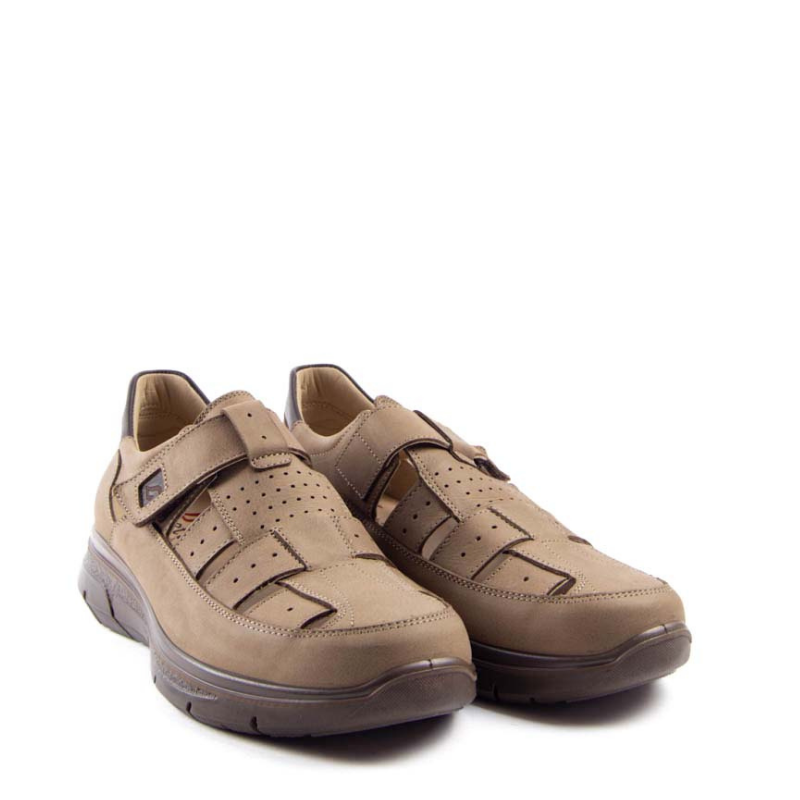 SANDALIA CERRADA GRASA TAUPE 36111GS